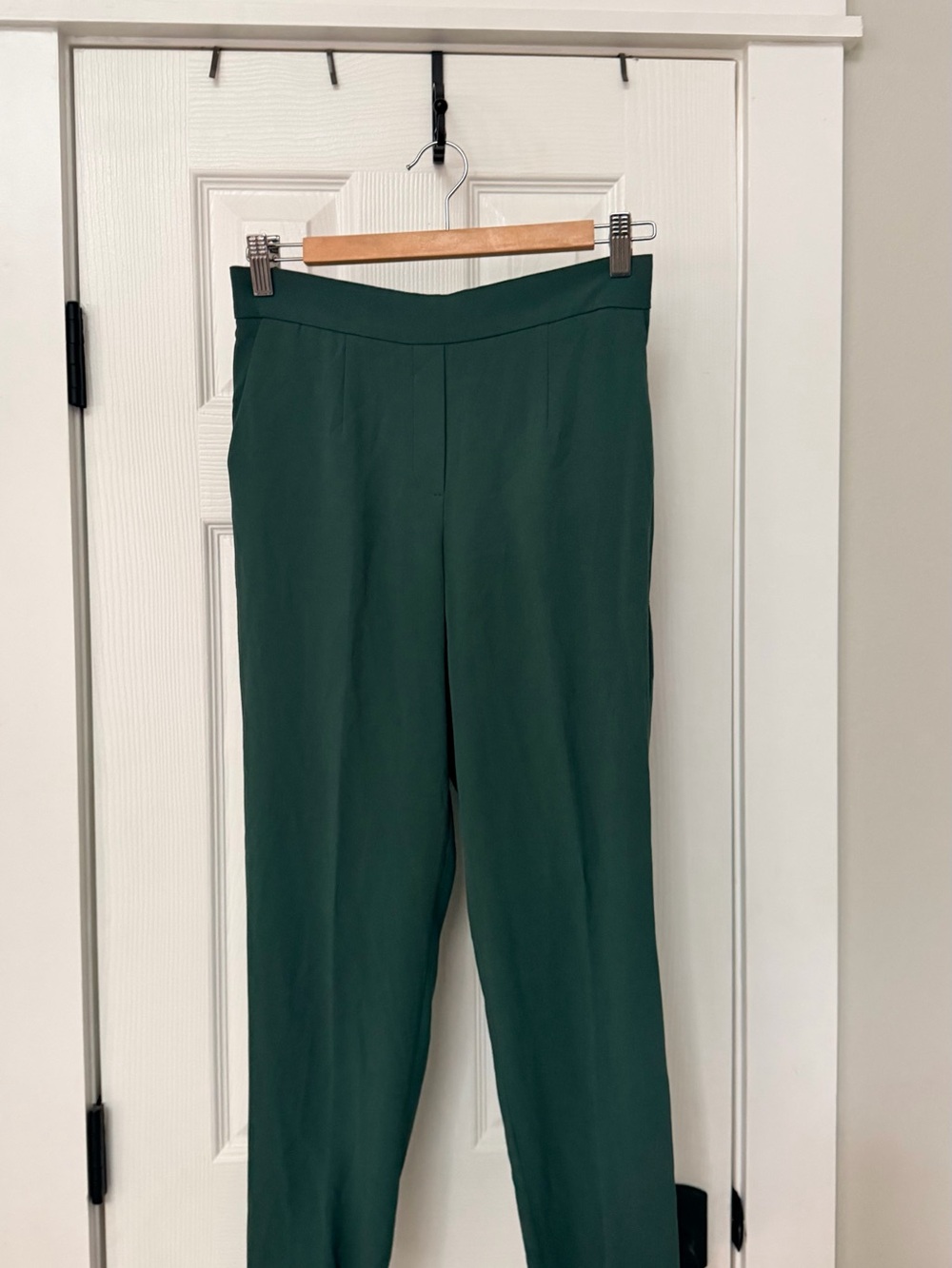 Babaton Forest Green Tailored Trousers
